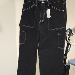 ⭐ NWT Harlow Men's Black Relaxed Jeans